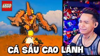 (LEGO Fortnite #2) Đi đánh boss Cá Sấu Cao Lãnh, nâng cấp làng MixiMoi và cái kết mất hết.