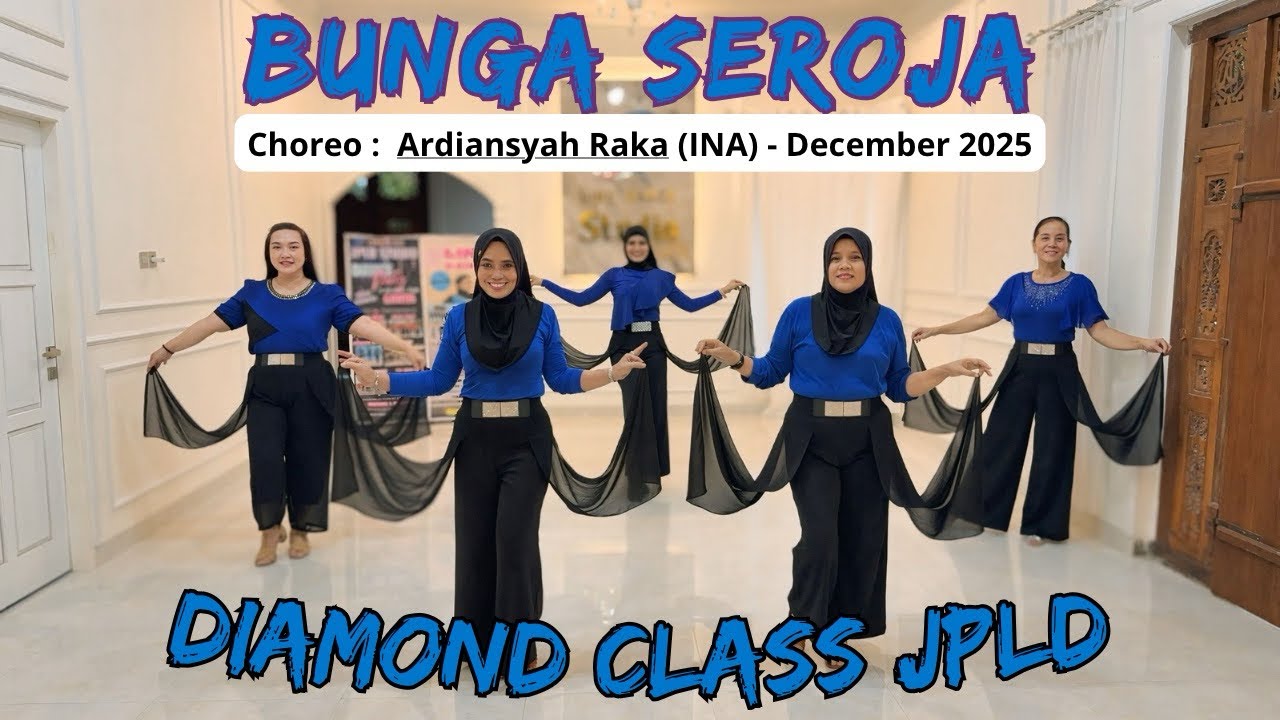 BUNGA SEROJA / Line Dance / Choreo : Ardhiansyah Raka (INA) - Dec 2025