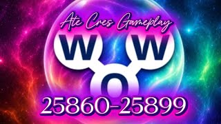 WORDS OF WONDERS CROSSWORD PUZZLE Level 25860-25899 screenshot 4