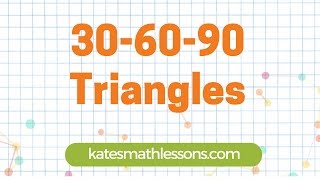 Math Help: 30-60-90 Triangles