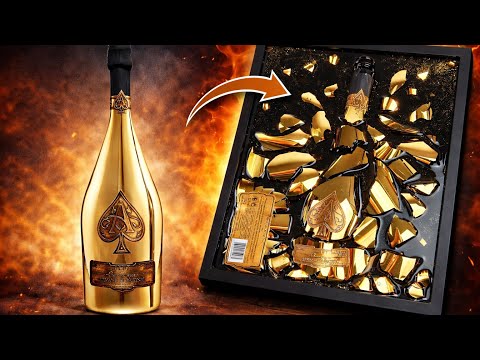 I Turned a $500 Champagne Bottle into ART
