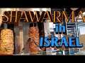 Shawarma & Delicious Veggies Salad in Israel