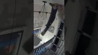 Man Falls Through Ceiling