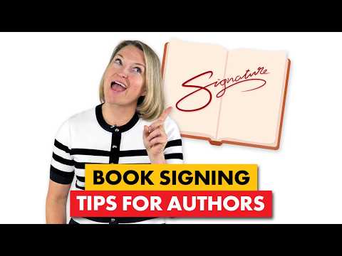 Most Authors Miss Opportunities with Book Signings. Do These 5 Things Instead