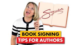 Most Authors Miss Opportunities with Book Signings. Do These 5 Things Instead