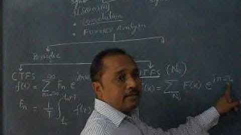Lecture of Professor Krishna Raj on Convolution, Fourier series, Fourier Transform, DFT and FFT