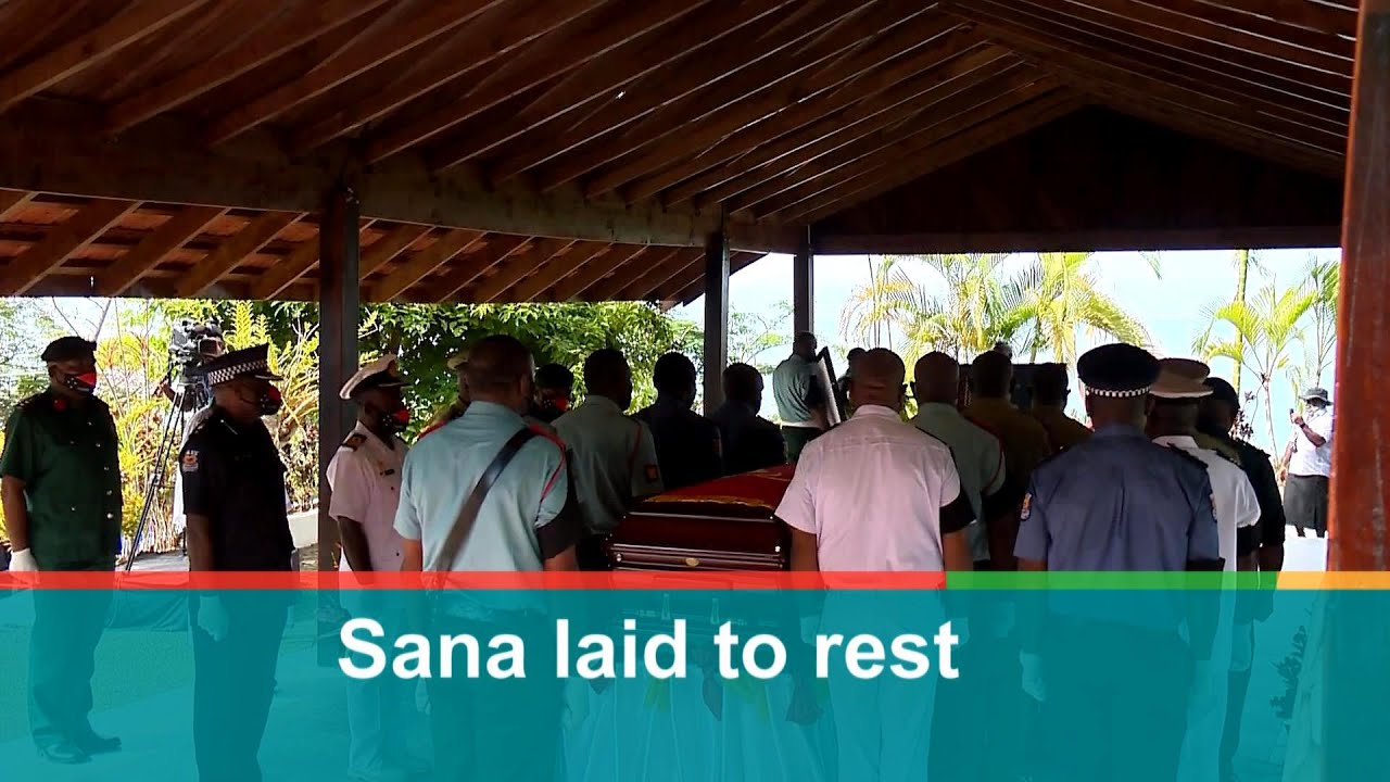 Sana laid to rest