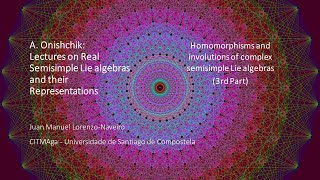 Homomorphisms and involutions of complex semisimple Lie algebras (3rd part)