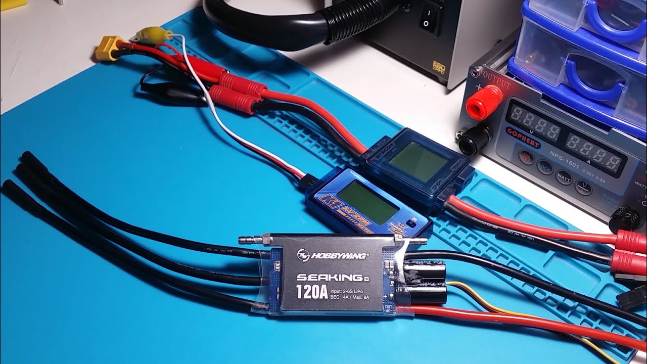 120-Амперный ТурбоБустер от HobbyWing