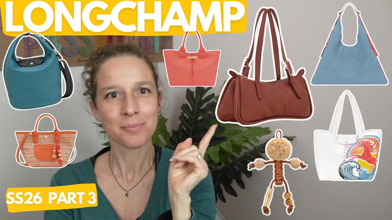 Longchamp SS26: Let's discover the New Looong Line 💖Why i love it and more new items/ Part 3