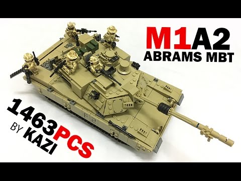 Mainan lego emco brix 8810 army heroes versi mobil tank tempur tentara Dirakit sendiri dan hasilnya . 