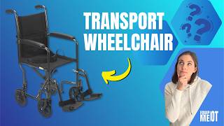 How to Use a Transport Wheelchair | Setup, Footrest Adjustment, Safety & Tips