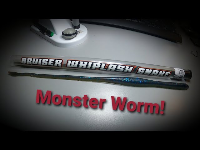 Bruiser Baits Whiplash Snake! 17.5 inches long!!!! 