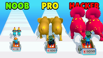 🤢 NOOB vs 😎 PRO vs 😈 HACKER - Animal Transform Rush | Download App Store APK
