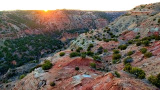 Steep side canyon hike at Palo Duro Canyon screenshot 4