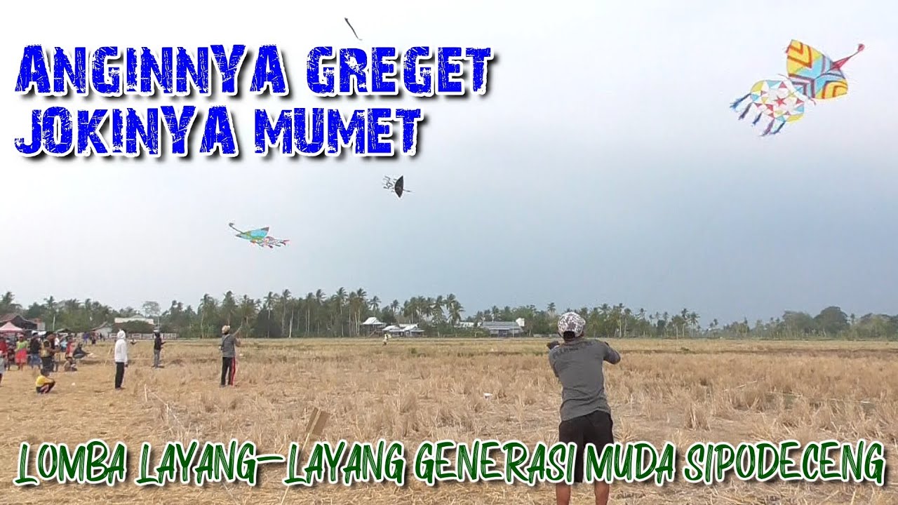 Lomba Layangan Pitu-pitu Bugis Generasi Muda Sipodeceng, Baranti - Sidrap Part I di Hari Ketiga