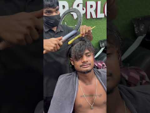 Hair straightening 🔥 #viral #haircut #hairstraightening