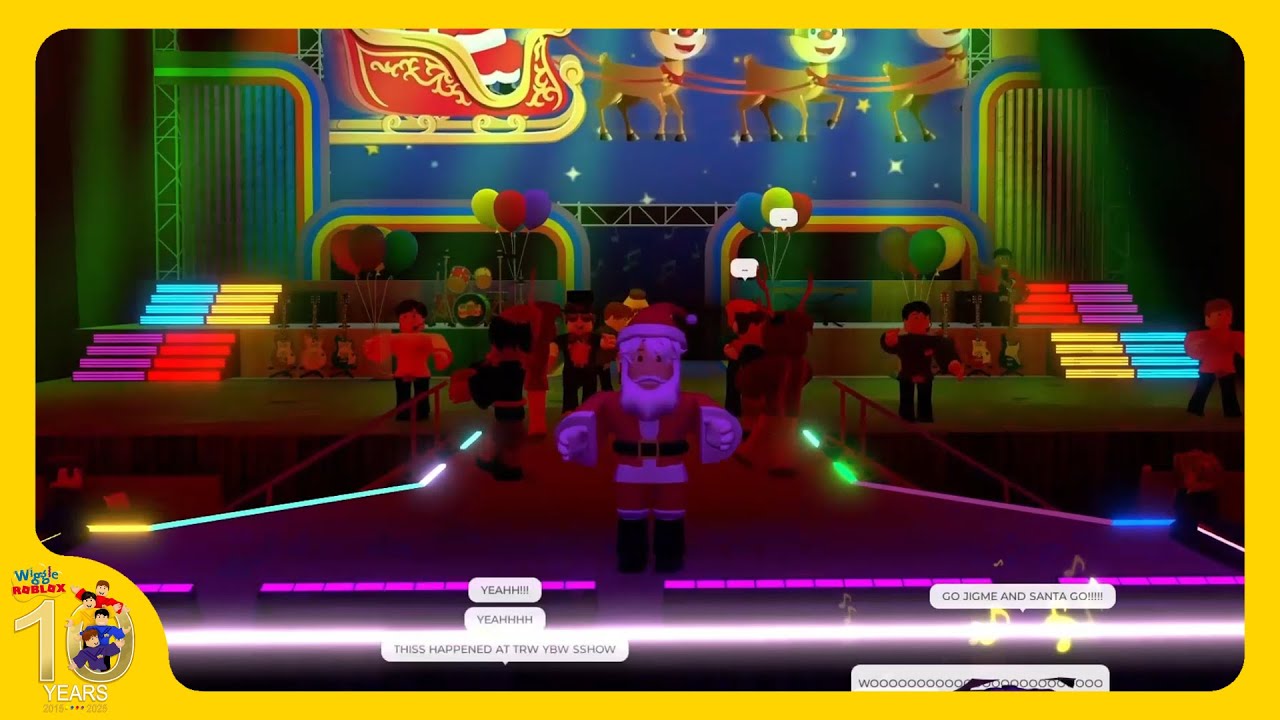 WiggleROBLOX | Go Santa Go | Live In Concert!