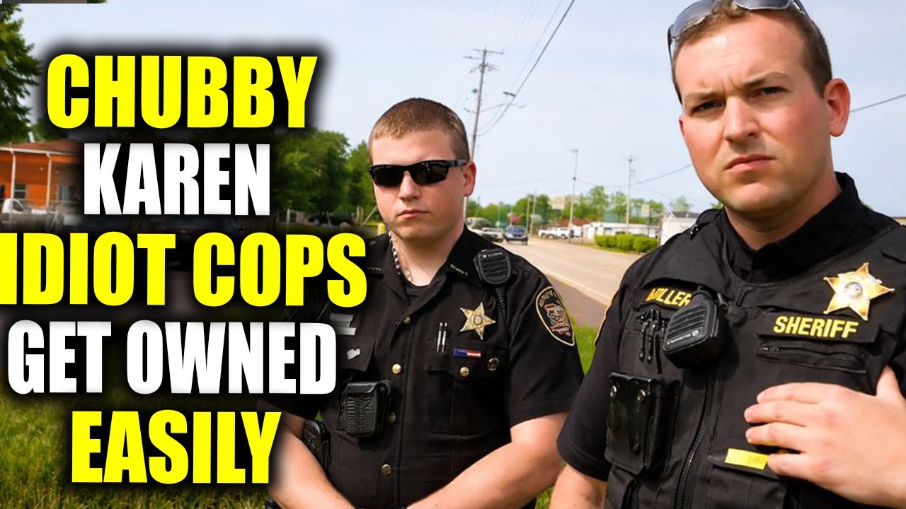 Chubby Karen & Idiot Cops Get OWNED With Ease! ID Refusal | First ...