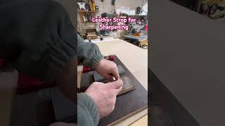 Leather strop for Sharpening Homamade