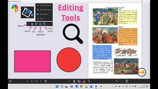 LYNX Whiteboard Tutorials | Editing tools