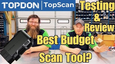 Topdon Topscan Testing And Review: The Best Automotive Scan Tool Under $100?? Let