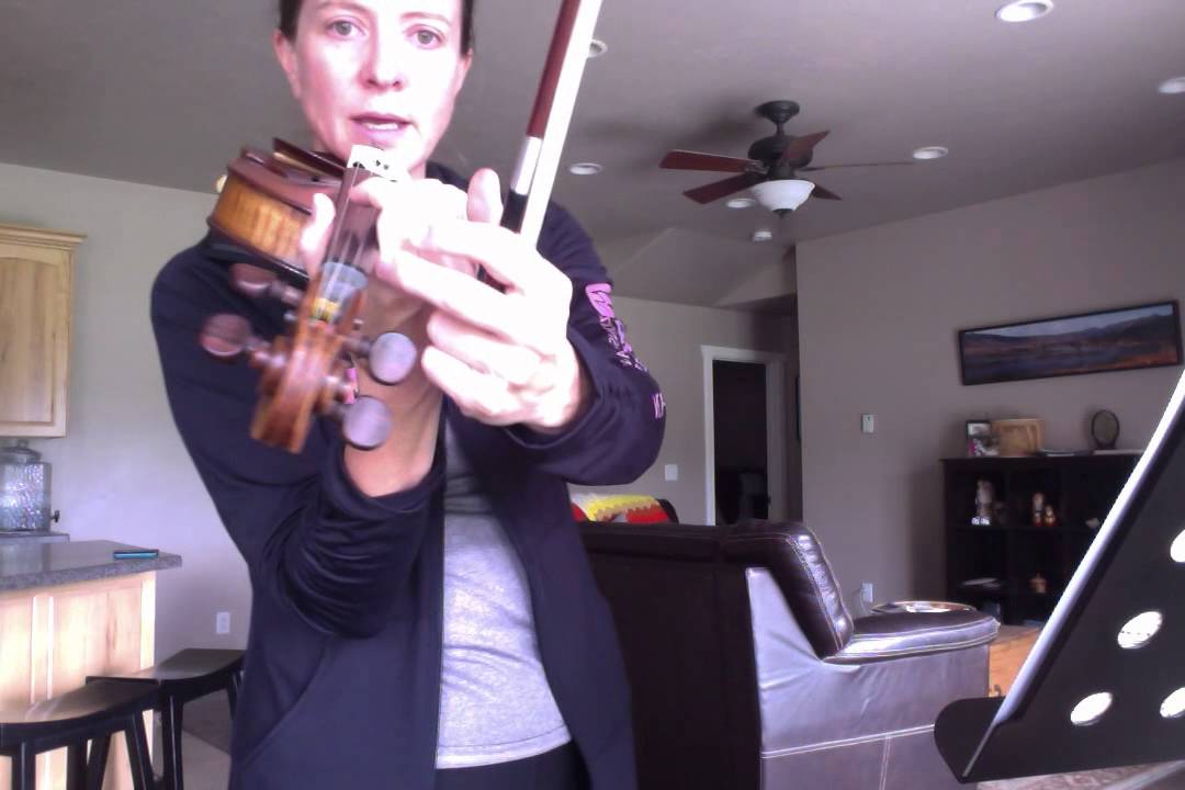 Carl Flesch 3-Octave G major scale VERY SLOW for the Beginners