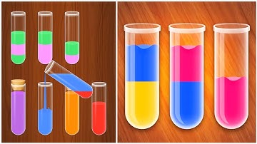 Sort Em All Puzzle Gameplay 3, Android Games ios Walkthrough Simulator Think Brain