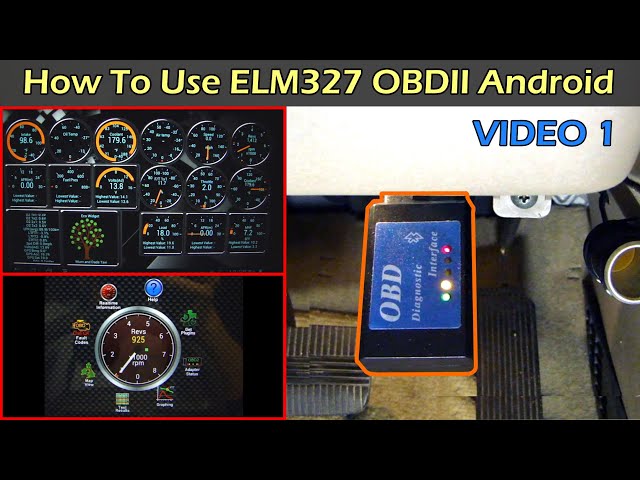 How To Use ELM327 OBDII Scan Tool With Android & Torque App - Part
