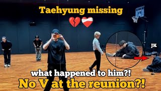 Finally Revealed! The Real Reason Why Taehyung Didn’t Show Up at the BTS Reunion!