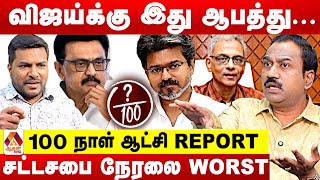 விஜயை மீறிய POWER CENTER ?😳ஆபத்தில் முடியும் - எச்சரிக்கும் SP லக்ஷ்மணன் | Aadhan News screenshot 5