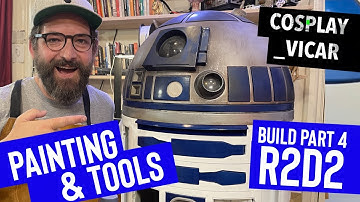 R2D2 - Body Paint Job and Clean-up Process (Part 4)