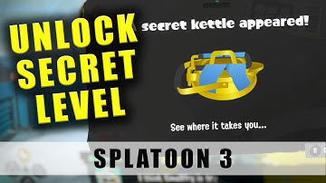 Splatoon 3 how to unlock the Secret Level After Alterna