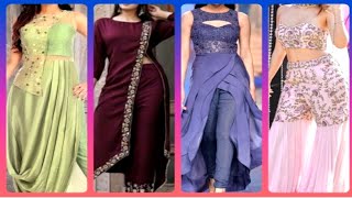 Popular Indo Western Outfits For Girl /Demanding Different Style Of Party Wear Gown/saree