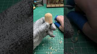Carve a cute owl in just a few steps! Start with the basics and see what you create🦉✨ #WoodCarving