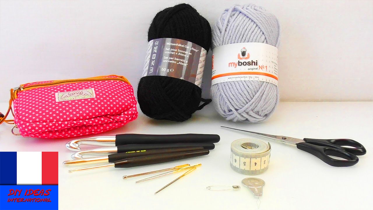 Kit pour les débutants en crochet / Les objets indispensables pour bien  débuter en crochet 