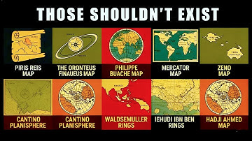 10 Ancient Maps Showing Places That Were Erased From History!