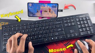 Keyboard or mouse se mobile phone me free fire PC(computer) ke jaise kaise khele full setup tutorial