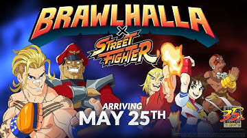 ***NEW*** Brawlhalla x Street Fighter Part 2 Reveal Trailer