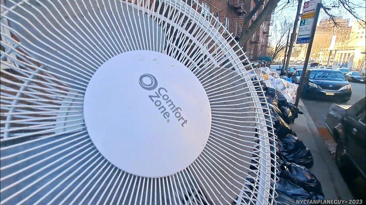Comfort Zone Stand Fan Destruction 7 YouTube