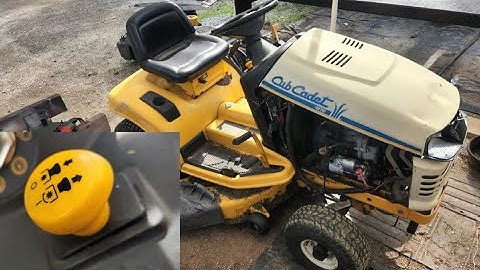 PTO Button Hot Wire Cub Cadet 2000