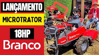 ⚠️MEGA LANÇAMENTO 🚀 MICROTRATOR 18HP BRANCO | FUI CONHECER A MÁQUINA NA FEIRA AGRISHOW | INCRÍVEL