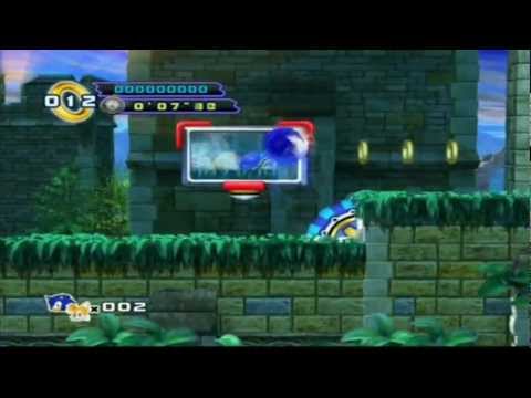 Sonic The Hedgehog 4 Episode 2 playthrough part 1 Sylvania Castle Zone Act 1