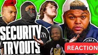 REACTING TO: COULDA BEEN SECURITY TRYOUTS