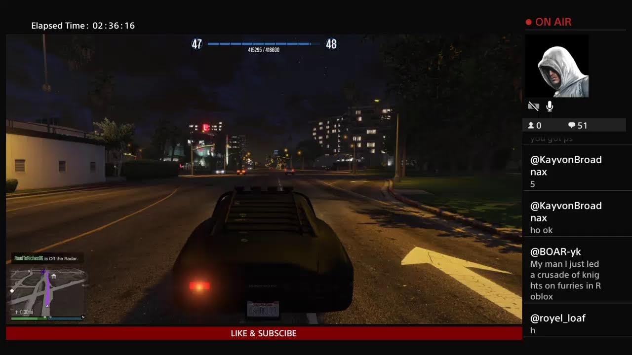 playin GTA wit @humanplayingfortnite