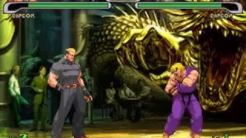 Capcom vs SNK - Ryu and Ken vs Vice and Yamazaki