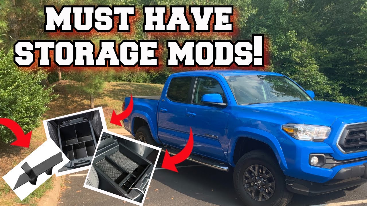 3 MUST HAVE STORAGE MODS! (3RD GEN TACOMA)