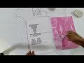 Aula 022: Modelagem de bata / batinha / base corpo alongado / molde grátis