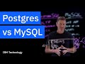 PostgreSQL vs MySQL