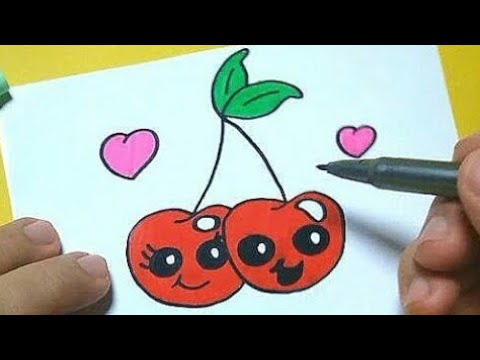 Como desenhar Picolé KAWAII fofo ❤ Desenhos Bonitos - Desenho